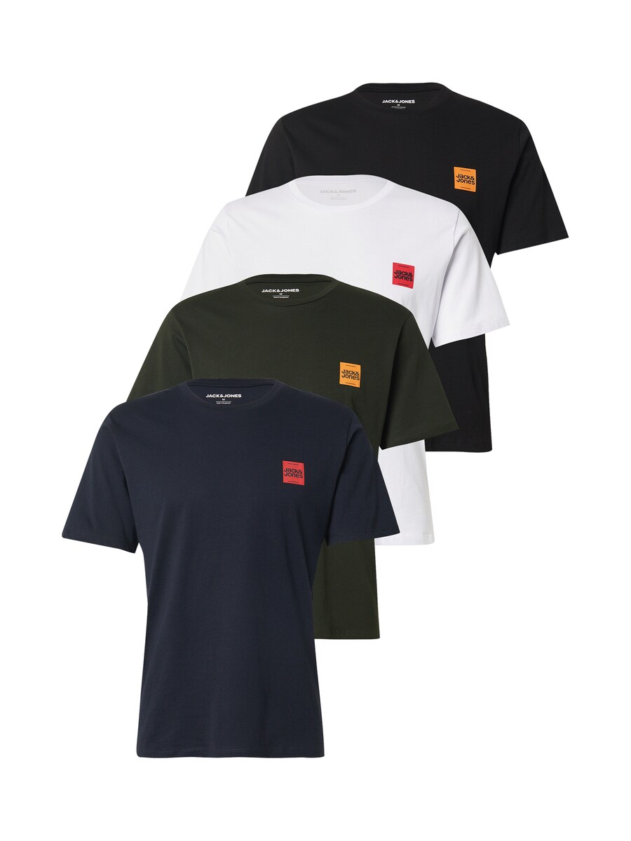 Футболка JACK & JONES JACK & JONES BRANDY, Navy/Fir/Black/White
Футболка JACK & JONES JACK & JONES BRANDY, Navy/Fir/Black/White