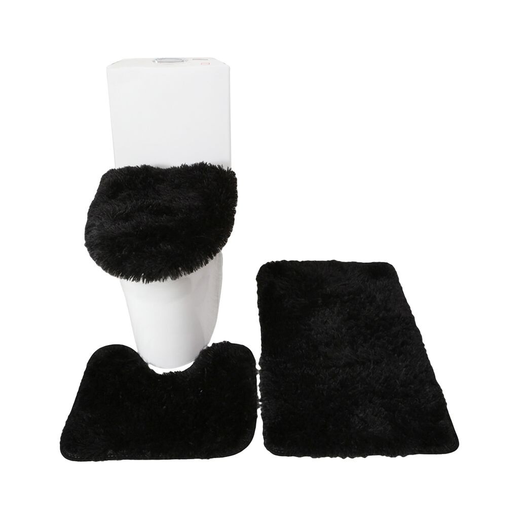 3 шт. коврик для ванной, крышка для унитаза, U-образный ковер, нескользящий мягкий напольный ковер, водопоглощающий твердый коврик для ванной комнаты, ковер, чехол на сиденье, комплект ковров Homgeek, черный
3 шт. коврик для ванной, крышка для унитаза, U-образный ковер, нескользящий мягкий напольный ковер, водопоглощающий твердый коврик для ванной комнаты, ковер, чехол на сиденье, комплект ковров Homgeek, черный