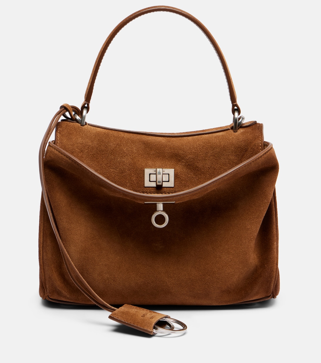 Сумка-тоут Rodeo Mini из замши Balenciaga, кэмел 
Сумка-тоут Rodeo Mini из замши Balenciaga, кэмел