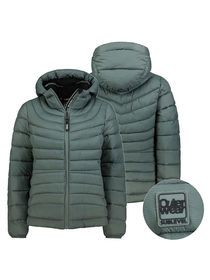 Sublevel Стеганая куртка зеленого цвета
Sublevel Стеганая куртка зеленого цвета