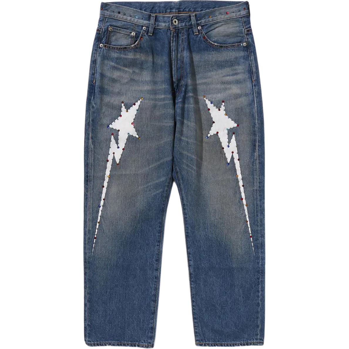 Джинсы COLOR STONE FW25 мужские A BATHING APE, индиго
Джинсы COLOR STONE FW25 мужские A BATHING APE, индиго