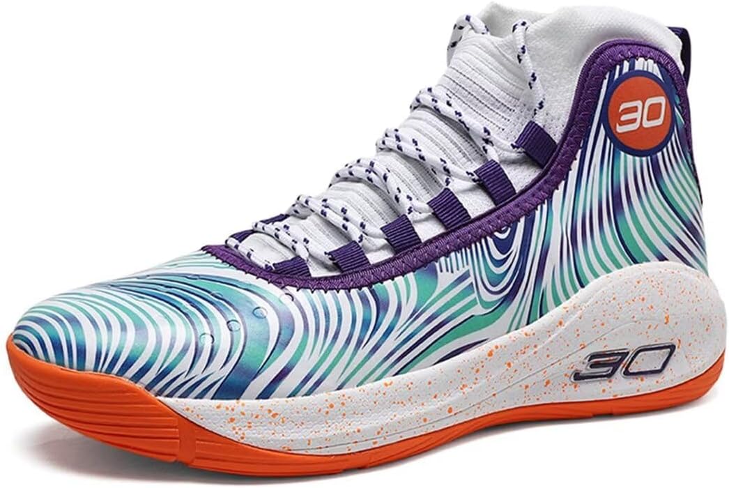Мужские баскетбольные кроссовки для женщин, высокие, для уличного стритбола, дышащие, с противоскользящей подошвой, модные беговые кроссовки Purfitall, оранжевый
Мужские баскетбольные кроссовки для женщин, высокие, для уличного стритбола, дышащие, с противоскользящей подошвой, модные беговые кроссовки Purfitall, оранжевый