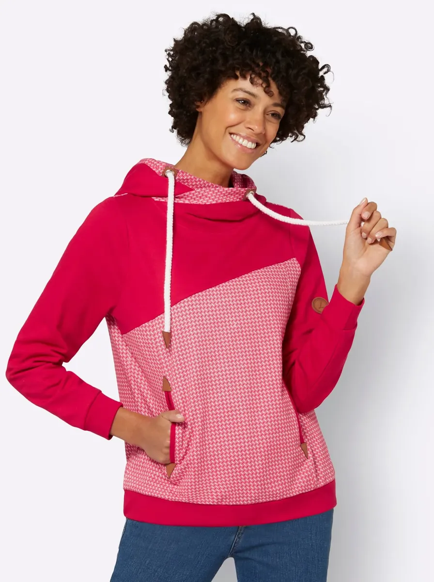 Толстовка с капюшоном в стиле casual Casual Looks, красный
Толстовка с капюшоном в стиле casual Casual Looks, красный