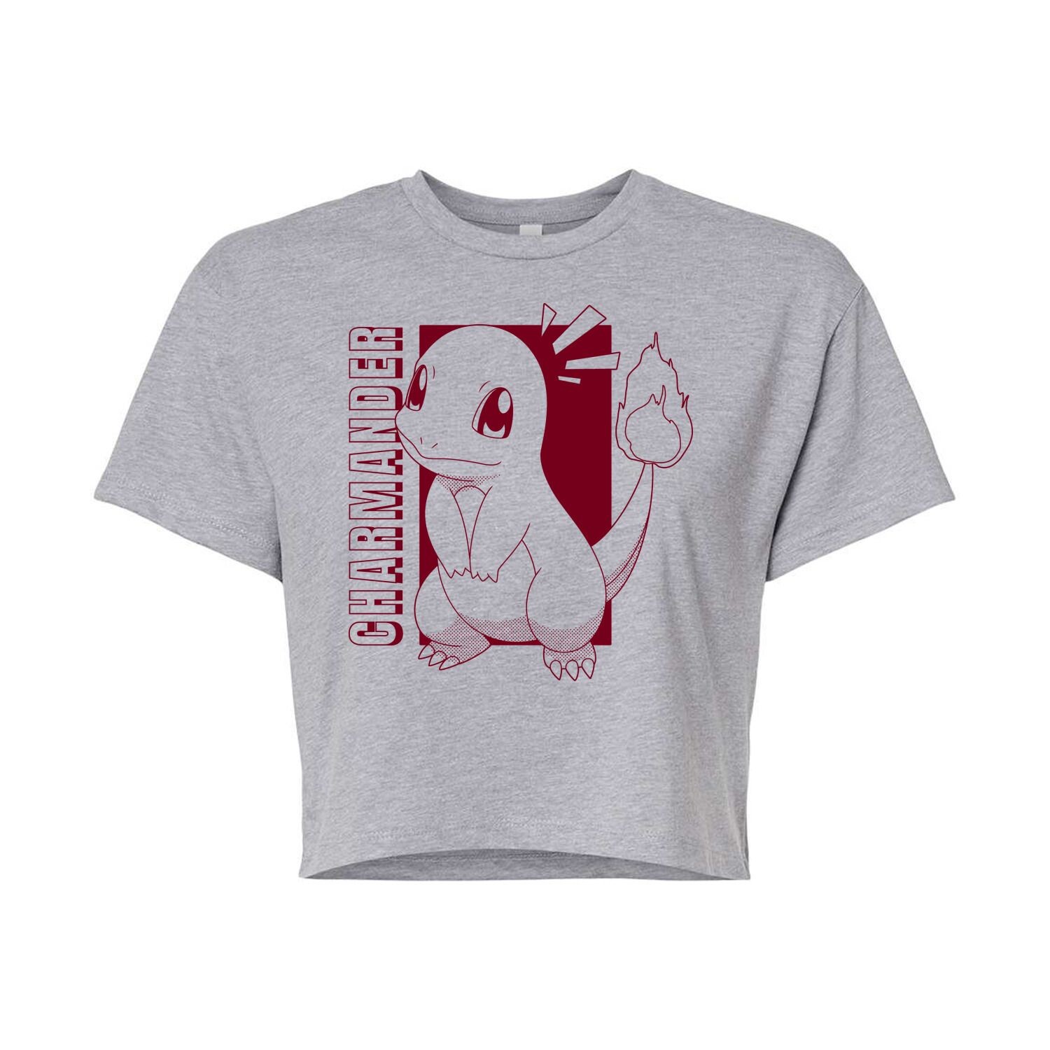 Укороченная футболка с рисунком Pokémon Charmander для юниоров Licensed Character, серый
Укороченная футболка с рисунком Pokémon Charmander для юниоров Licensed Character, серый