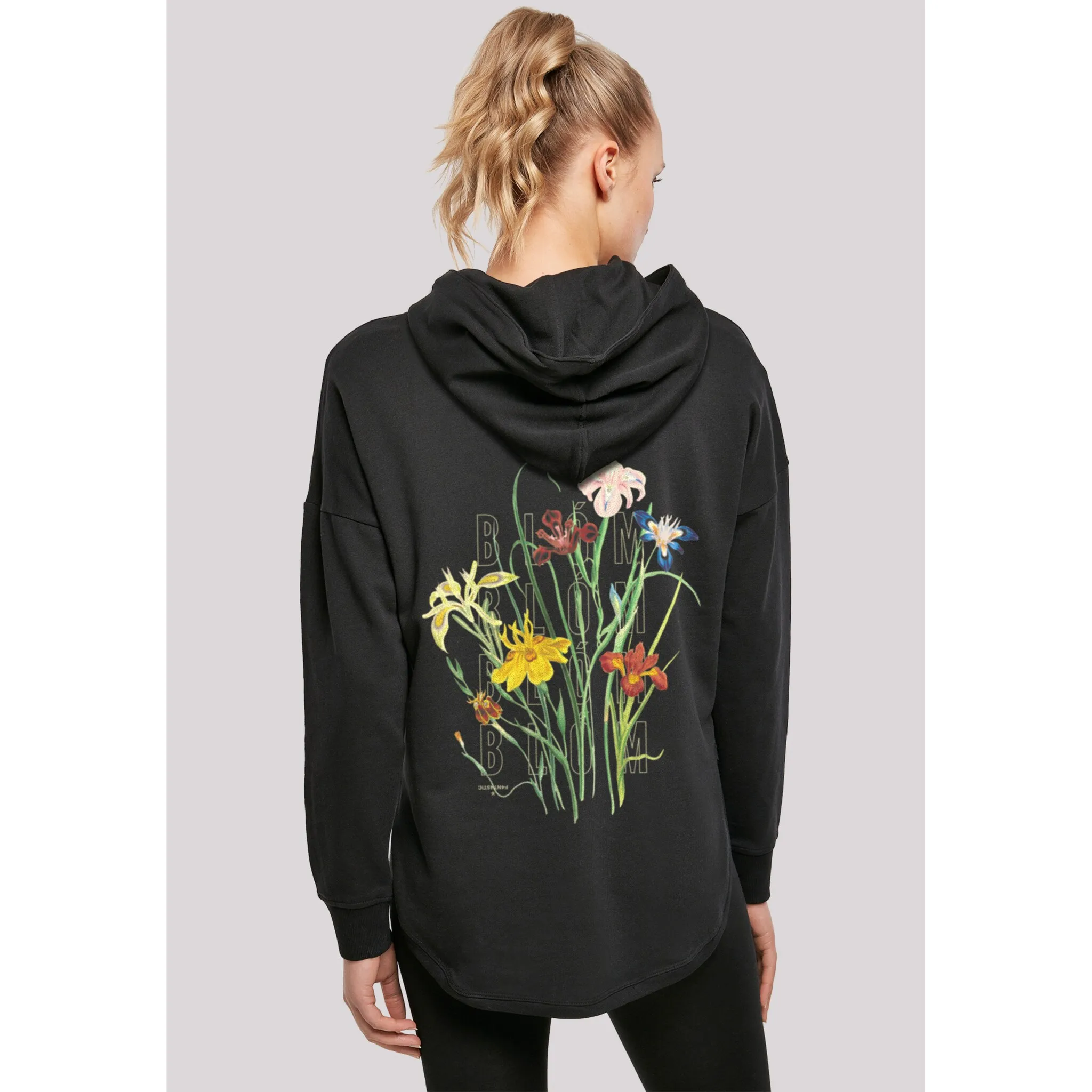 Толстовка F4NT4STIC "цветочный узор", принт, черный
Толстовка F4NT4STIC "цветочный узор", принт, черный