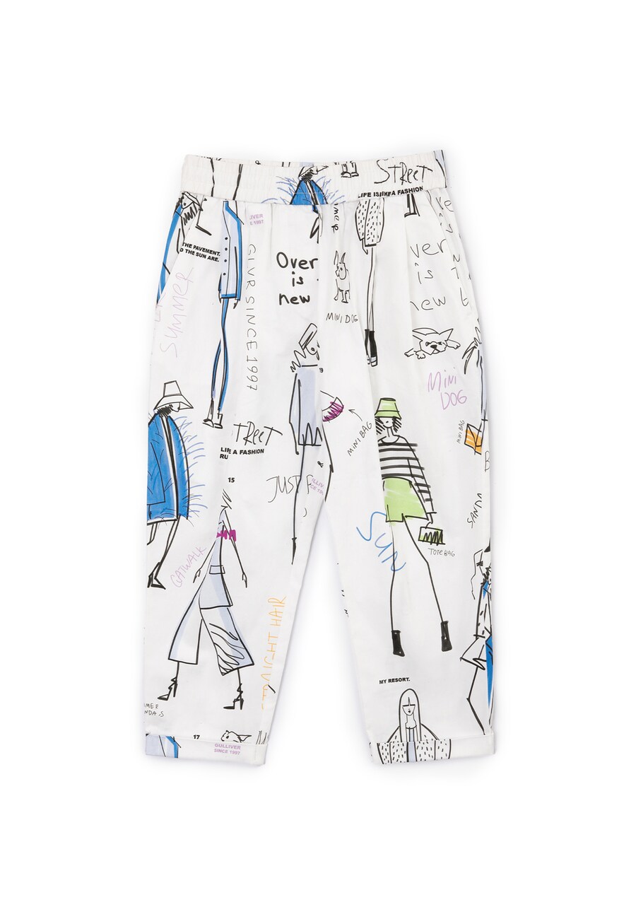 Обычные брюки Gulliver, белый
Обычные брюки Gulliver, белый