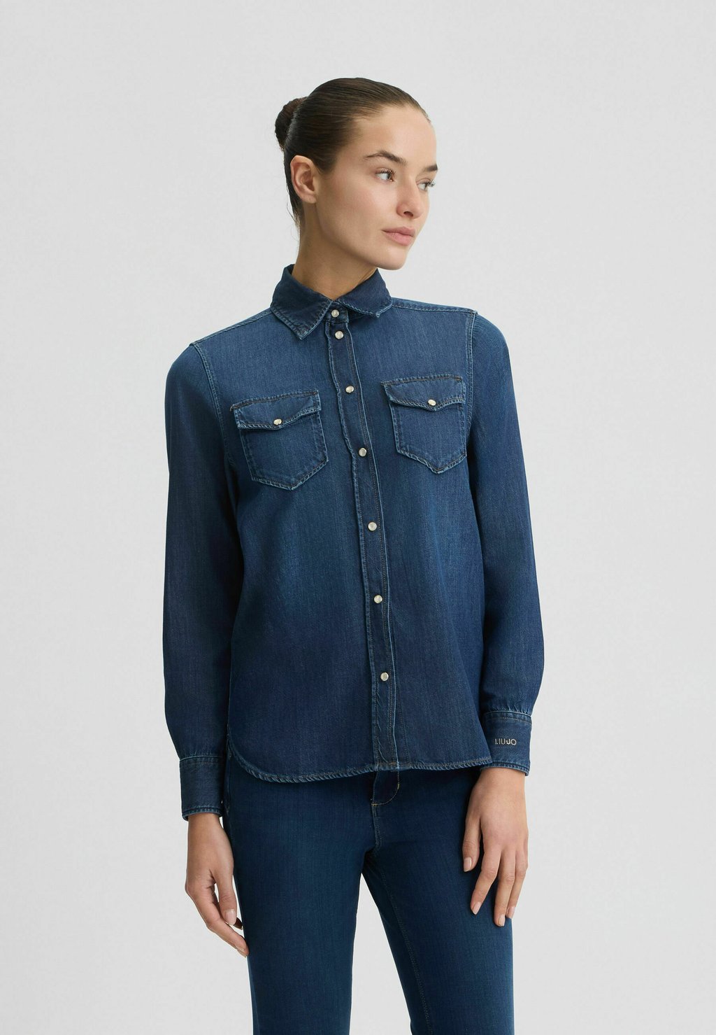 Рубашка LIU JO, темно-синий
Рубашка LIU JO, темно-синий