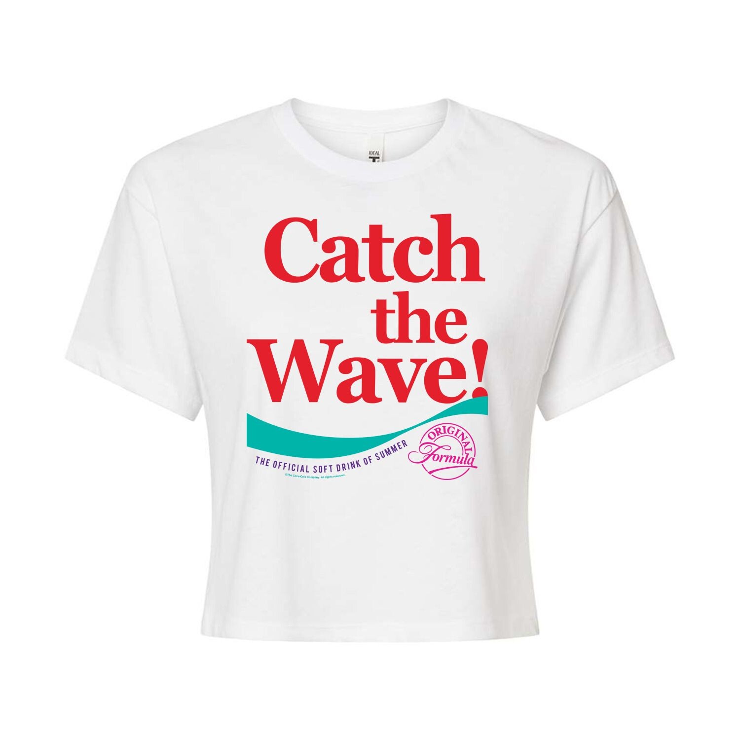 Укороченная футболка Coca-Cola Catch The Way для юниоров Licensed Character, белый
Укороченная футболка Coca-Cola Catch The Way для юниоров Licensed Character, белый