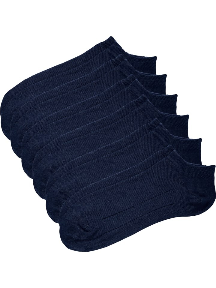 Носки Erwin Müller Unisex Sneaker 6 Paar, синий
Носки Erwin Müller Unisex Sneaker 6 Paar, синий