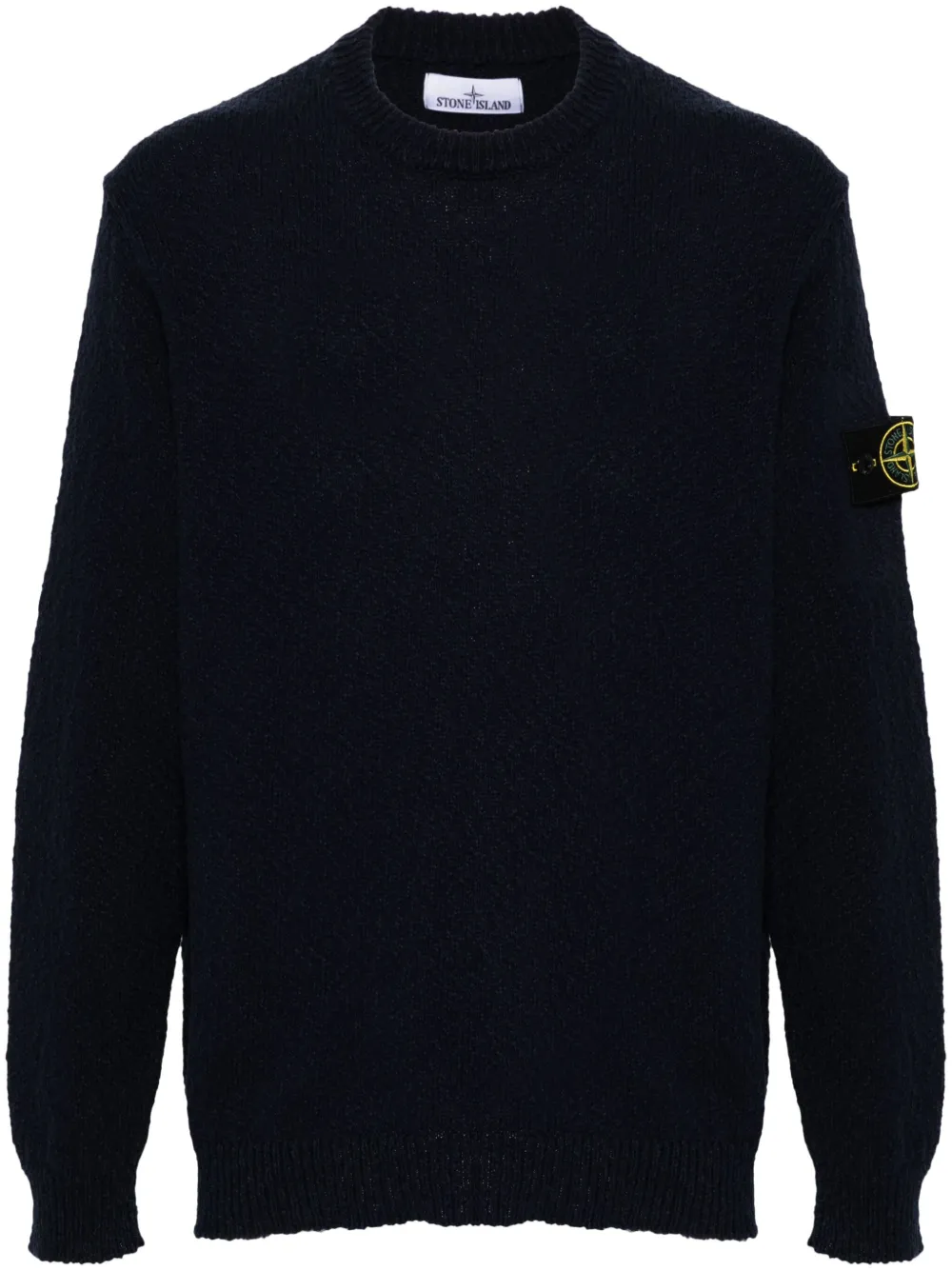 Джемпер с нашивкой Compass Stone Island, синий 
Джемпер с нашивкой Compass Stone Island, синий