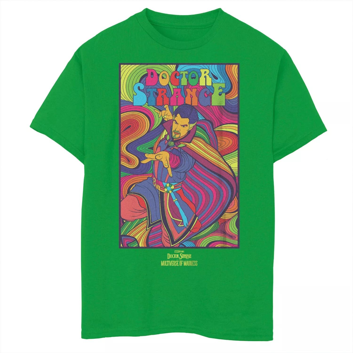 Футболка с пазами для мальчиков 8–20 лет «Доктор Стрэндж: Фильм 2: Странная поза» Licensed Character
Футболка с пазами для мальчиков 8–20 лет «Доктор Стрэндж: Фильм 2: Странная поза» Licensed Character