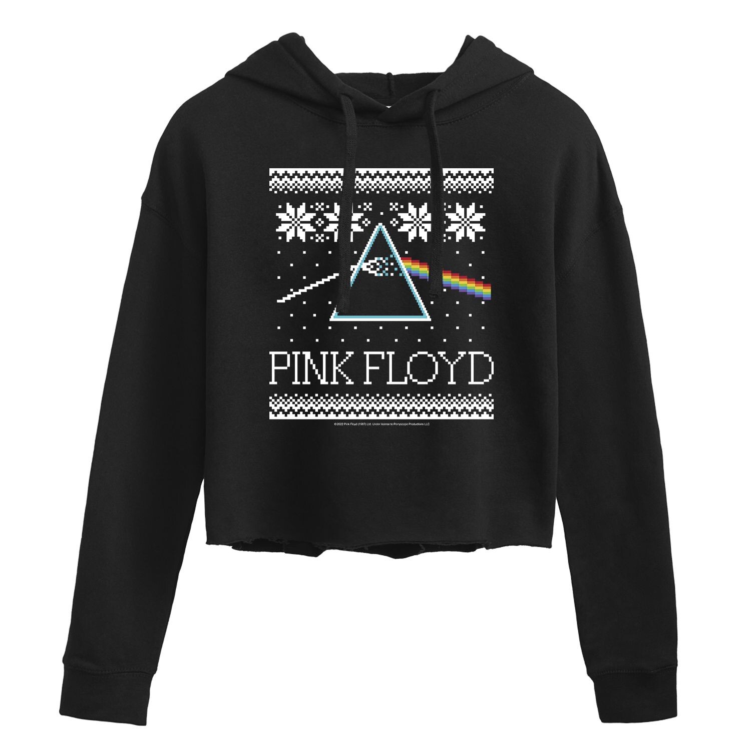 Укороченное худи с рисунком Pink Floyd Snowflake Prism для юниоров Licensed Character
Укороченное худи с рисунком Pink Floyd Snowflake Prism для юниоров Licensed Character
