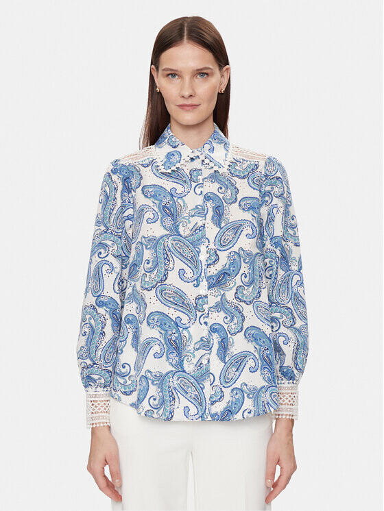 Рубашка стандартного кроя Nissa, синий 
Рубашка стандартного кроя Nissa, синий