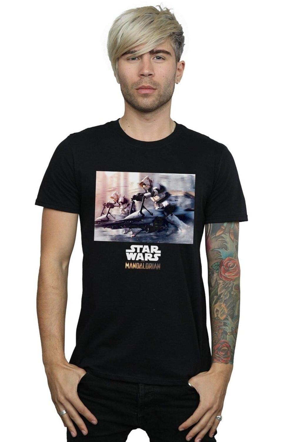 Футболка мандалорских солдат-разведчиков Star Wars, черный
Футболка мандалорских солдат-разведчиков Star Wars, черный