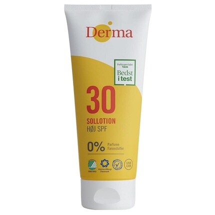 Солнцезащитный лосьон Spf 30 200мл, Derma
Солнцезащитный лосьон Spf 30 200мл, Derma