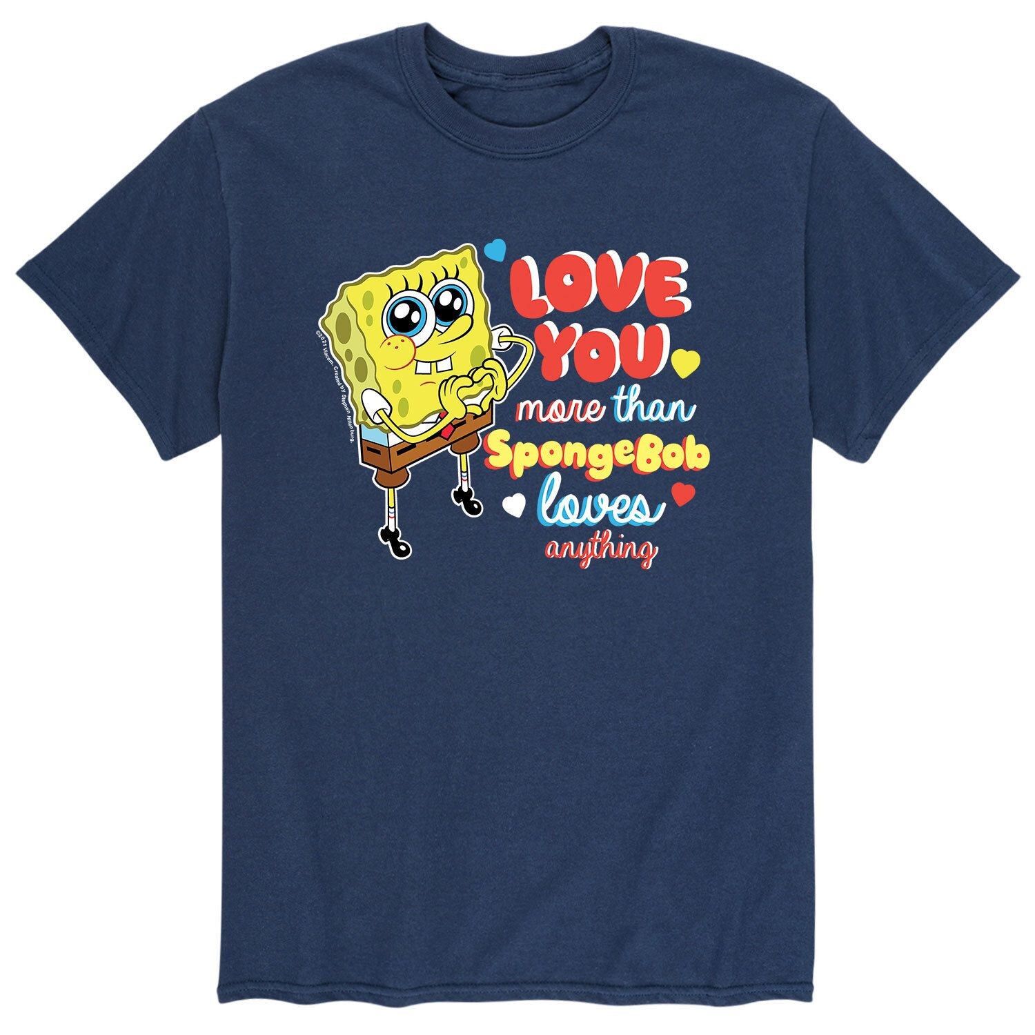 Мужская футболка с очками и сердечками в форме Губки Боба Квадратные Штаны Licensed Character
Мужская футболка с очками и сердечками в форме Губки Боба Квадратные Штаны Licensed Character