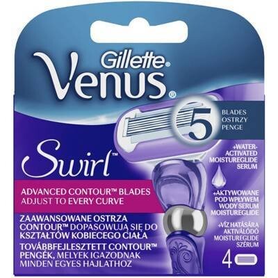 Картриджи для бритв, 4 шт. Gillette, Venus Swirl
Картриджи для бритв, 4 шт. Gillette, Venus Swirl