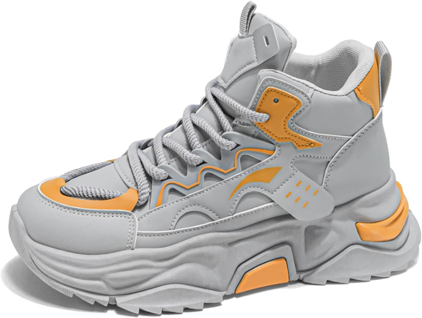 Мужские модные кроссовки высокие для ходьбы, спортивные и повседневные кроссовки, массивные кроссовки для мужчин Spwagym, серый
Мужские модные кроссовки высокие для ходьбы, спортивные и повседневные кроссовки, массивные кроссовки для мужчин Spwagym, серый