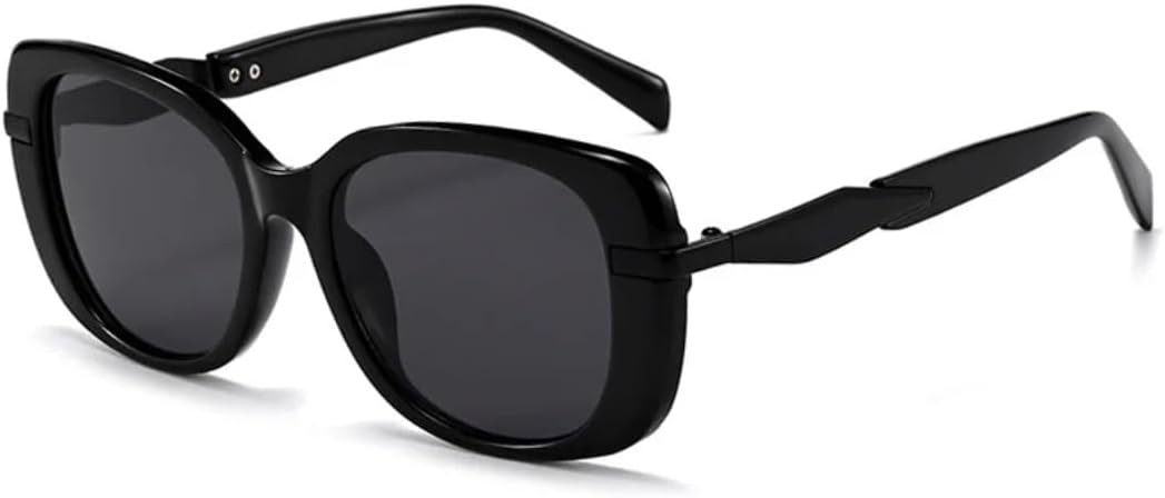 Винтажные квадратные солнцезащитные очки для женщин, модные, очень большие, с защитой от УФ-излучения UV400, для мужчин, в стиле панк, конфетные цвета TVTBBVV, Black-black
Винтажные квадратные солнцезащитные очки для женщин, модные, очень большие, с защитой от УФ-излучения UV400, для мужчин, в стиле панк, конфетные цвета TVTBBVV, Black-black