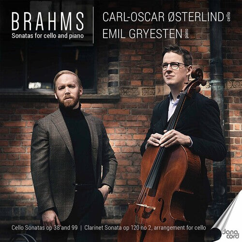 CD диск Brahms / Osterlind / Gryesten: Sonatas for Cello & Piano
CD диск Brahms / Osterlind / Gryesten: Sonatas for Cello & Piano