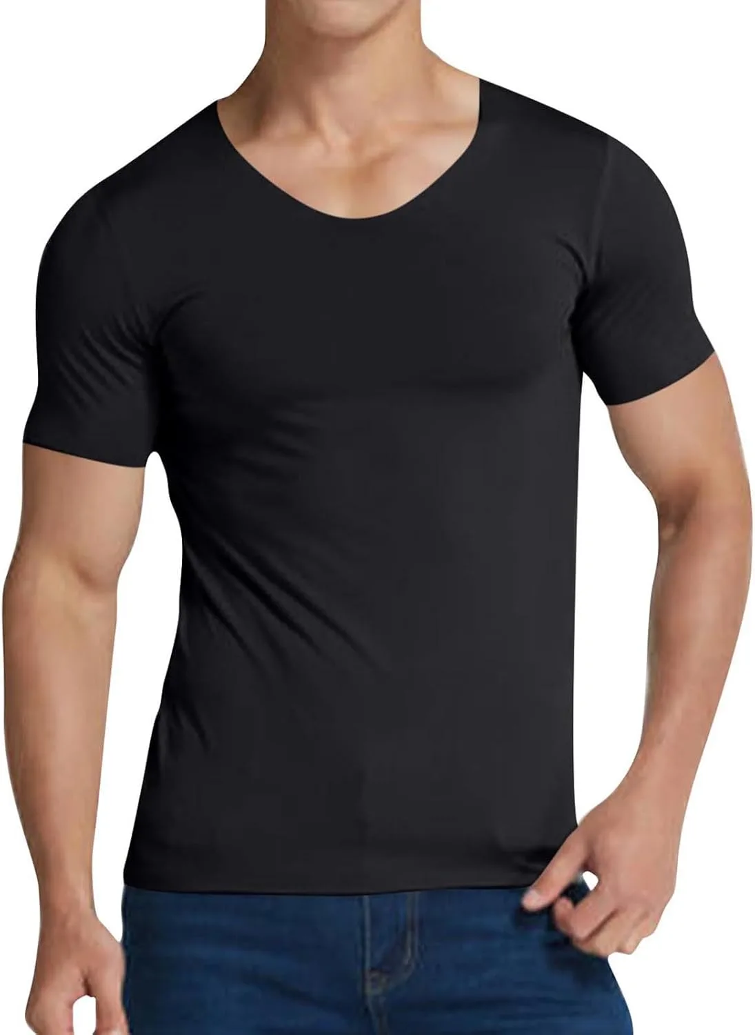 Мужская футболка Quick Dry Athletic Running Gym Basic Tee Moisture Wicking Ice Silk Loose Fit
Мужская футболка Quick Dry Athletic Running Gym Basic Tee Moisture Wicking Ice Silk Loose Fit