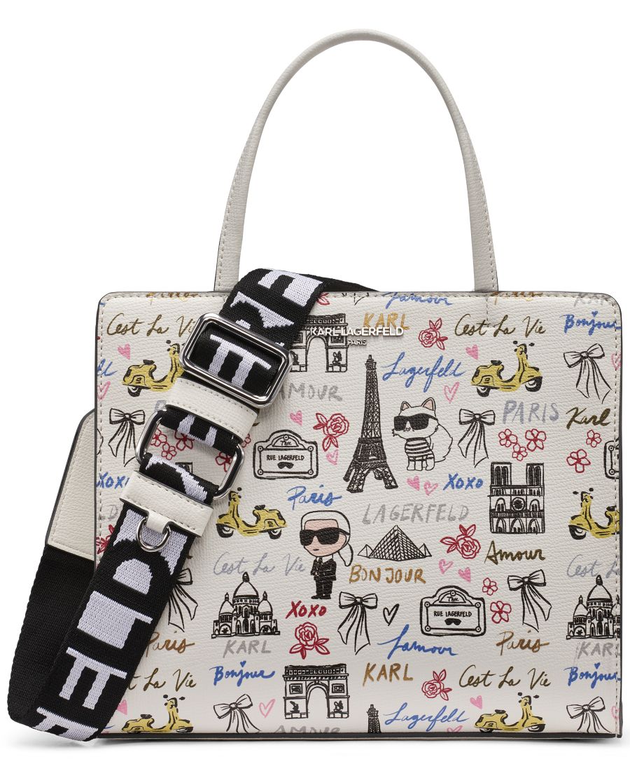 Сумка-мессенджер Maybelle KARL LAGERFELD PARIS, White/Multi
Сумка-мессенджер Maybelle KARL LAGERFELD PARIS, White/Multi