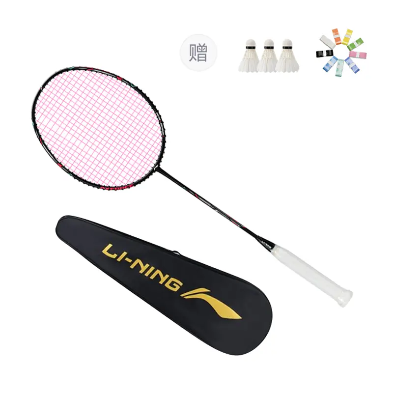 LINING Thunderbolt Cannonball ракетка для бадминтона full carbon, наступательная, жесткая головка, начальный уровень, унисекс, одиночная ручка, black
LINING Thunderbolt Cannonball ракетка для бадминтона full carbon, наступательная, жесткая головка, начальный уровень, унисекс, одиночная ручка, black