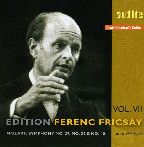 CD диск Mozart / Rias Symphony Orchestra / Fricsay: Edition Ferenc Fricsay 7: Sym No. 29 39 & 40
CD диск Mozart / Rias Symphony Orchestra / Fricsay: Edition Ferenc Fricsay 7: Sym No. 29 39 & 40