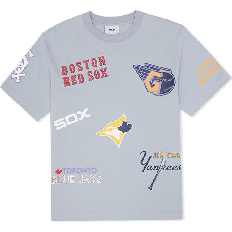 Футболка унисекс MLB серая
Футболка унисекс MLB серая