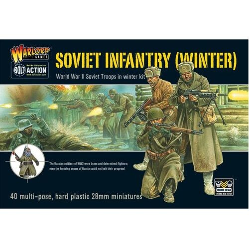 Фигурки Soviet Winter Infantry Warlord Games
Фигурки Soviet Winter Infantry Warlord Games