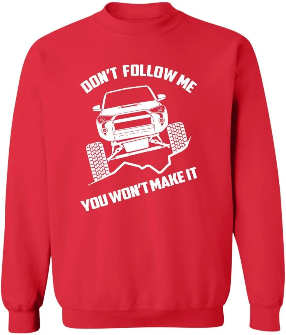 Толстовка 4Runner Don't Follow Me You Won't Make It Wheel Spin Addict
Толстовка 4Runner Don't Follow Me You Won't Make It Wheel Spin Addict