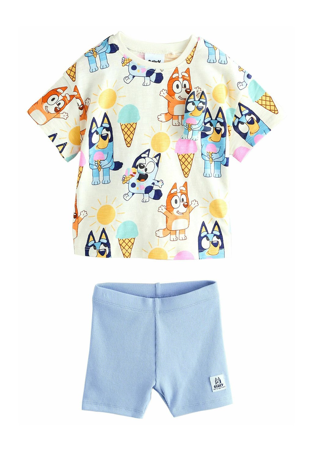 Футболка с принтом Pantaloni sportivi Next, бежевый 
Футболка с принтом Pantaloni sportivi Next, бежевый