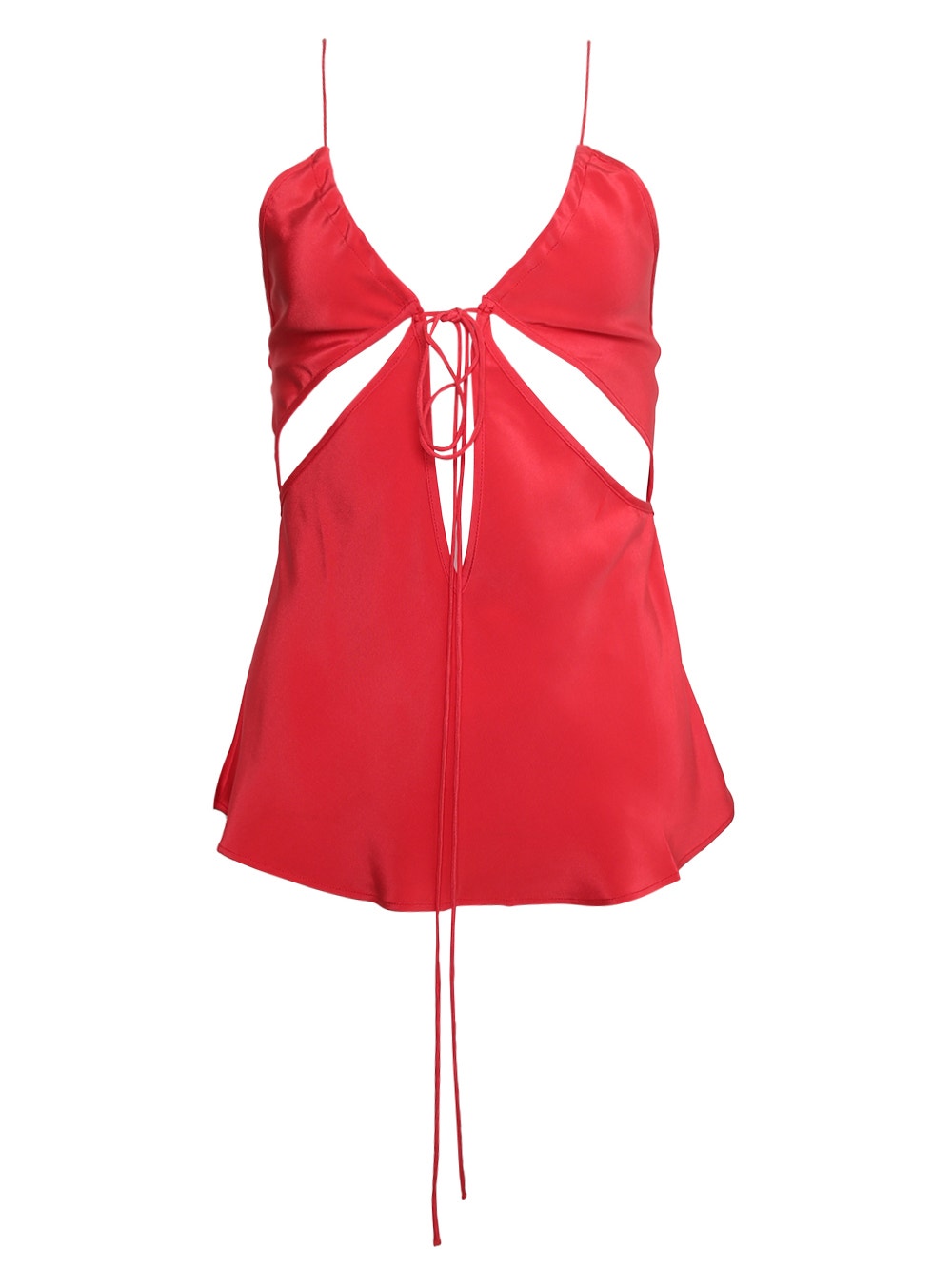 Топ с завязками спереди Truquetra Christopher Esber, цвет chilli
Топ с завязками спереди Truquetra Christopher Esber, цвет chilli