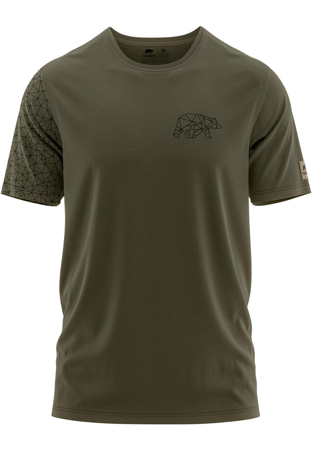 Футболка с принтом FORSBERG, цвет dunkeloliv schwarz
Футболка с принтом FORSBERG, цвет dunkeloliv schwarz