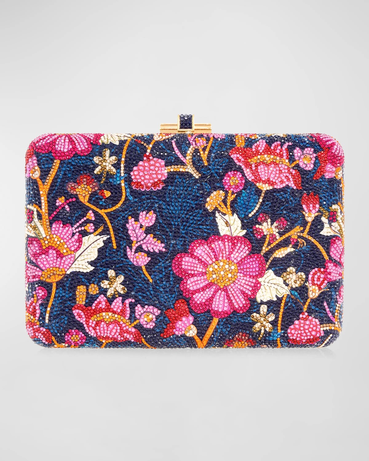 Тонкий клатч из парчи с кристаллами Judith Leiber Couture, цвет Champagne Dark Indig
Тонкий клатч из парчи с кристаллами Judith Leiber Couture, цвет Champagne Dark Indig