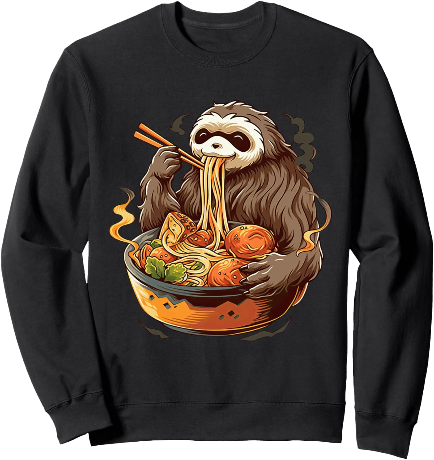 Рамен с ленивцем, японское аниме, кавай, отаку, лапша, толстовка Japanese Ramen Eating Animal Design, черный
Рамен с ленивцем, японское аниме, кавай, отаку, лапша, толстовка Japanese Ramen Eating Animal Design, черный