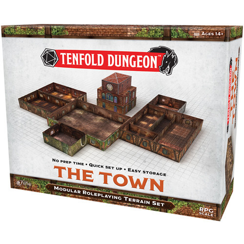 Аксессуары Gale Force 9 Tenfold Dungeon: The Town 
Аксессуары Gale Force 9 Tenfold Dungeon: The Town
