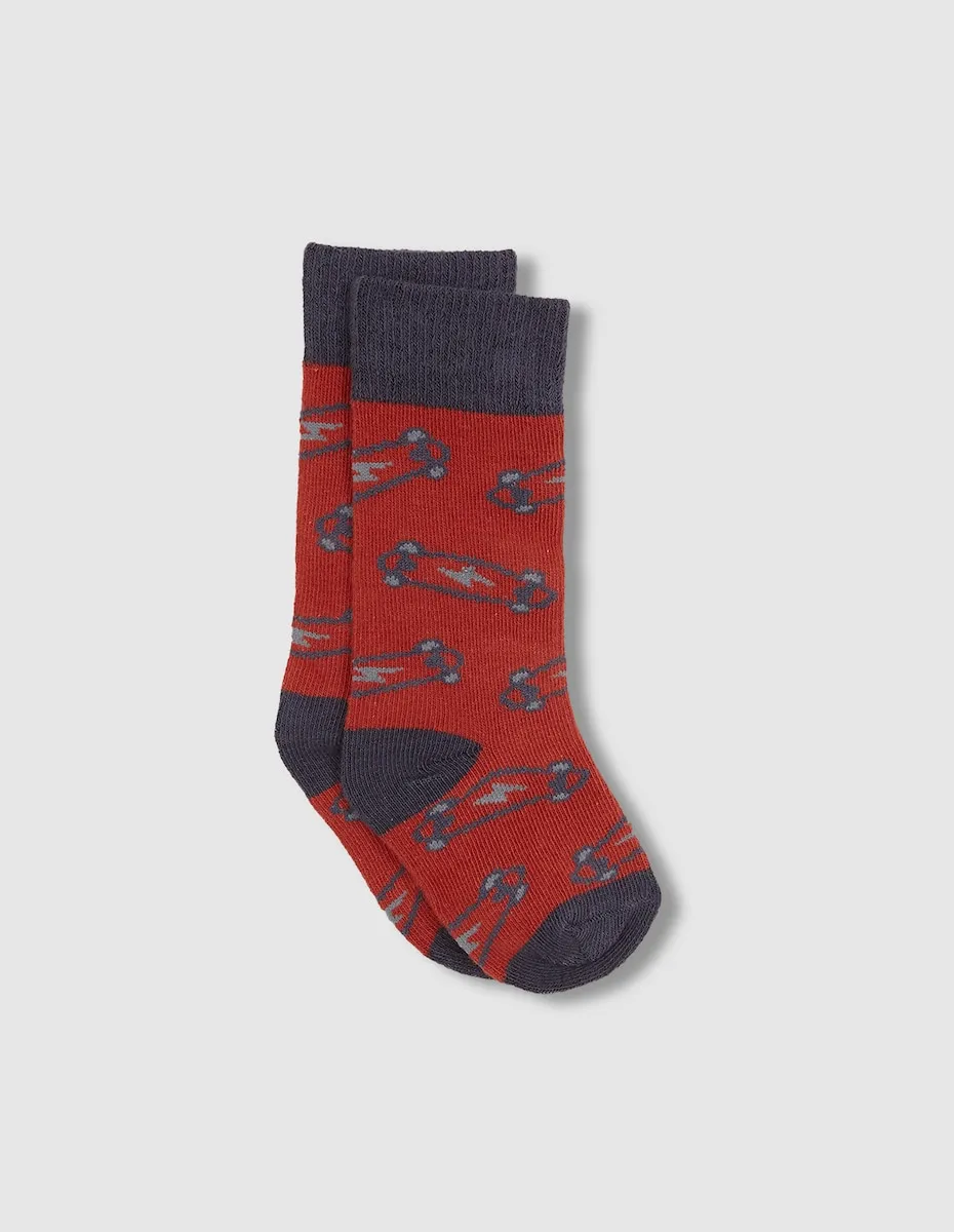 Детские носки с принтом скейтборда Gocco, красный
Детские носки с принтом скейтборда Gocco, красный