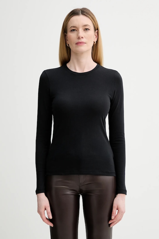 Хлопковый лонгслив Marc O'Polo, черный
Хлопковый лонгслив Marc O'Polo, черный