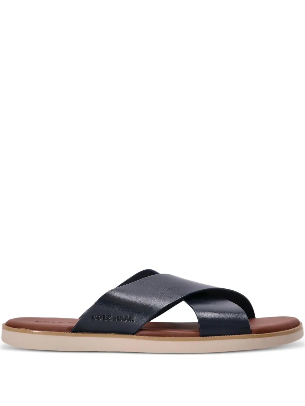 Сандалии с перекрестными ремешками Cole Haan, синий 
Сандалии с перекрестными ремешками Cole Haan, синий
