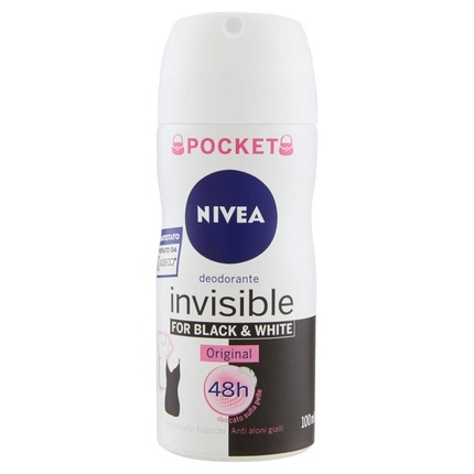 Невидимый спрей для Black & White Original Pocket Nivea
Невидимый спрей для Black & White Original Pocket Nivea