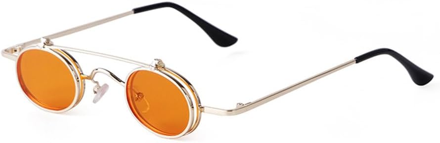 LVTFCO Винтажные хип-хоп красные маленькие круглые солнцезащитные очки для женщин, забавные очки в стиле стимпанк, металлические овальные круглые солнцезащитные очки UV400, C3
LVTFCO Винтажные хип-хоп красные маленькие круглые солнцезащитные очки для женщин, забавные очки в стиле стимпанк, металлические овальные круглые солнцезащитные очки UV400, C3