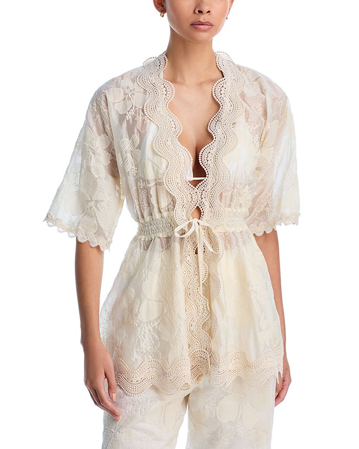 Кимоно топ Waimari, слоновая кость/кремовый
Кимоно топ Waimari, слоновая кость/кремовый