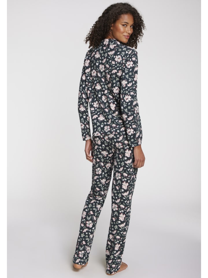 Пижамные брюки с темно-зеленым и розовым цветочным принтом s.Oliver
Пижамные брюки с темно-зеленым и розовым цветочным принтом s.Oliver