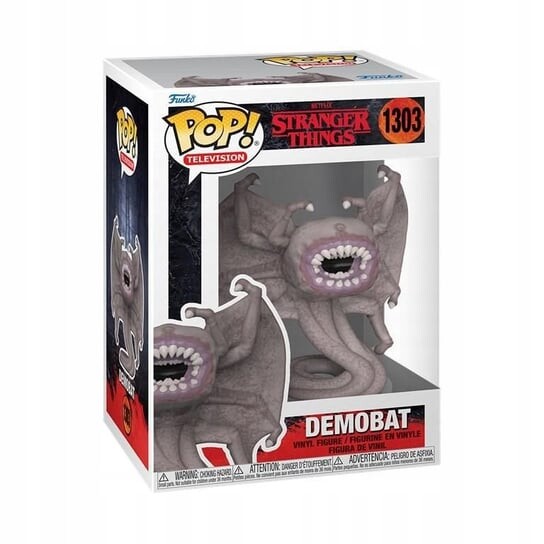 Фигурка телевизора Funko Pop, Stranger Things S4 Demo-Bat Funko POP!
Фигурка телевизора Funko Pop, Stranger Things S4 Demo-Bat Funko POP!