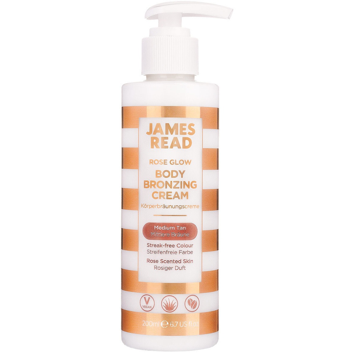 Средство для загара rose glow body bronzing cream James Read, объем 200 мл
Средство для загара rose glow body bronzing cream James Read, объем 200 мл