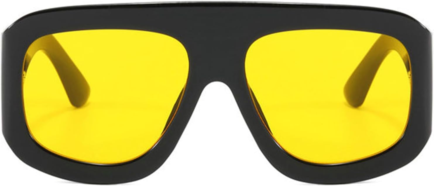 Willochra Модные большие цельные солнцезащитные очки для женщин и мужчин с защитой от УФ-излучения UV400, винтажные солнцезащитные очки в крупной оправе, панк-очки для мужчин, C2
Willochra Модные большие цельные солнцезащитные очки для женщин и мужчин с защитой от УФ-излучения UV400, винтажные солнцезащитные очки в крупной оправе, панк-очки для мужчин, C2