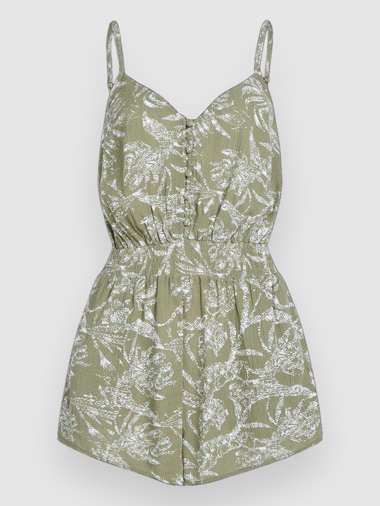 Комбинезон O'Neill Thin Strap Buttoned Romper Jumpsuit, green textured jungle
Комбинезон O'Neill Thin Strap Buttoned Romper Jumpsuit, green textured jungle