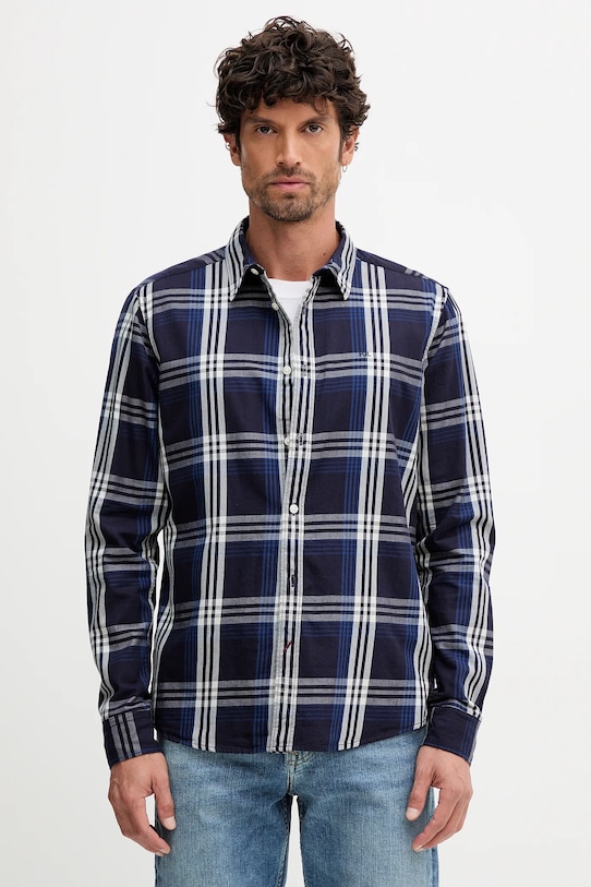 Хлопковая рубашка Pepe Jeans, темно-синий
Хлопковая рубашка Pepe Jeans, темно-синий
