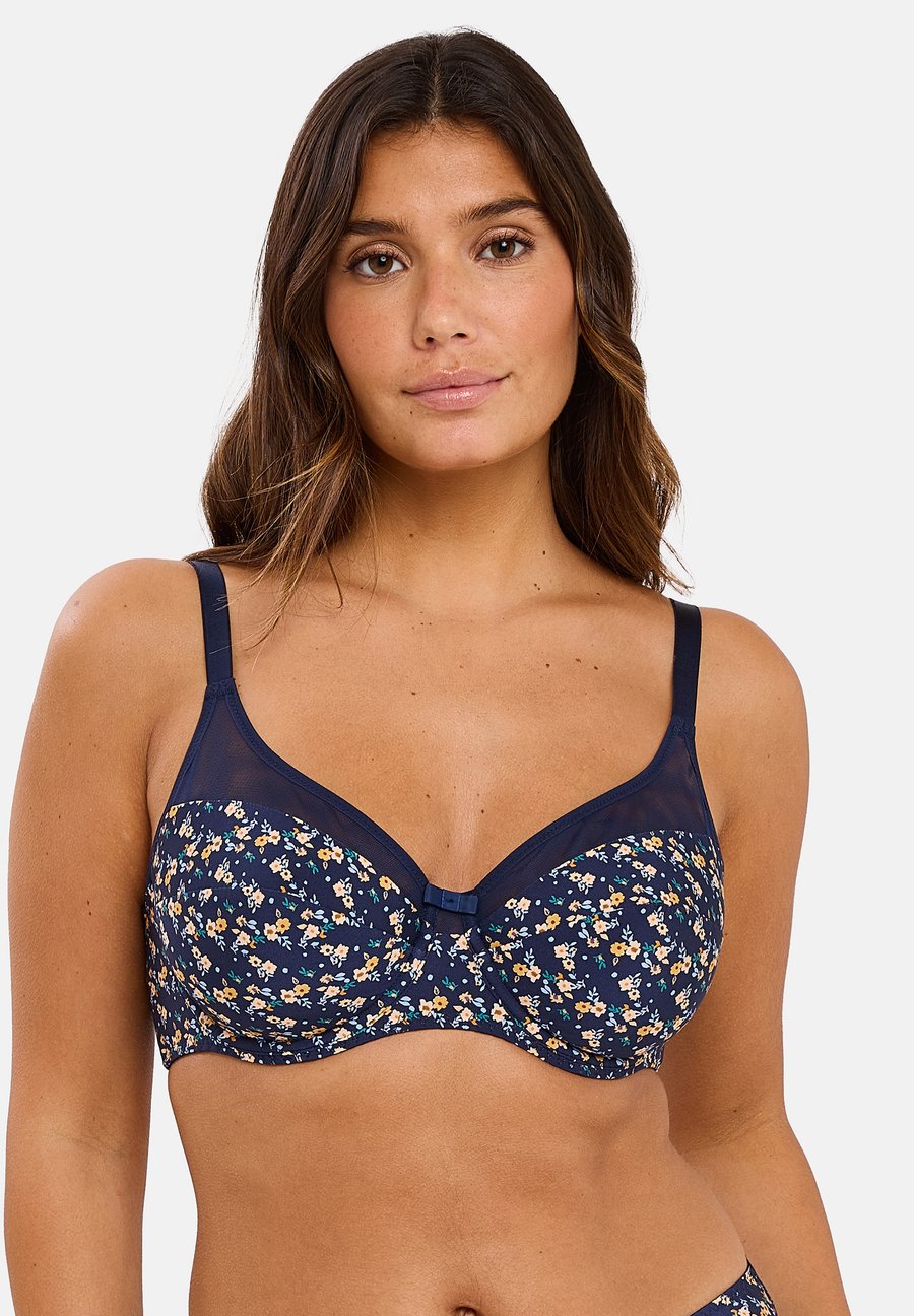 Бюстгальтер Sans Complexe COMPLICE, Liberty Bleu Marine/Dark Blue
Бюстгальтер Sans Complexe COMPLICE, Liberty Bleu Marine/Dark Blue